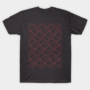 Rectangle Special Pattern T-Shirt